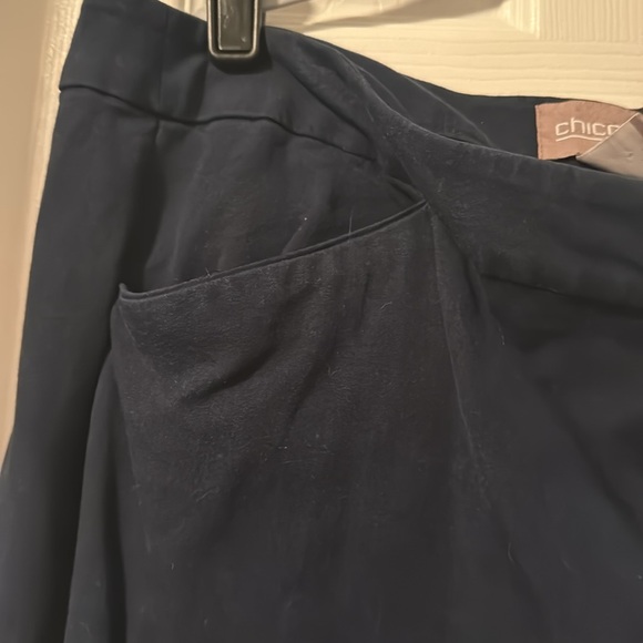 Chico’s navy blue dress slacks. - Picture 2 of 7